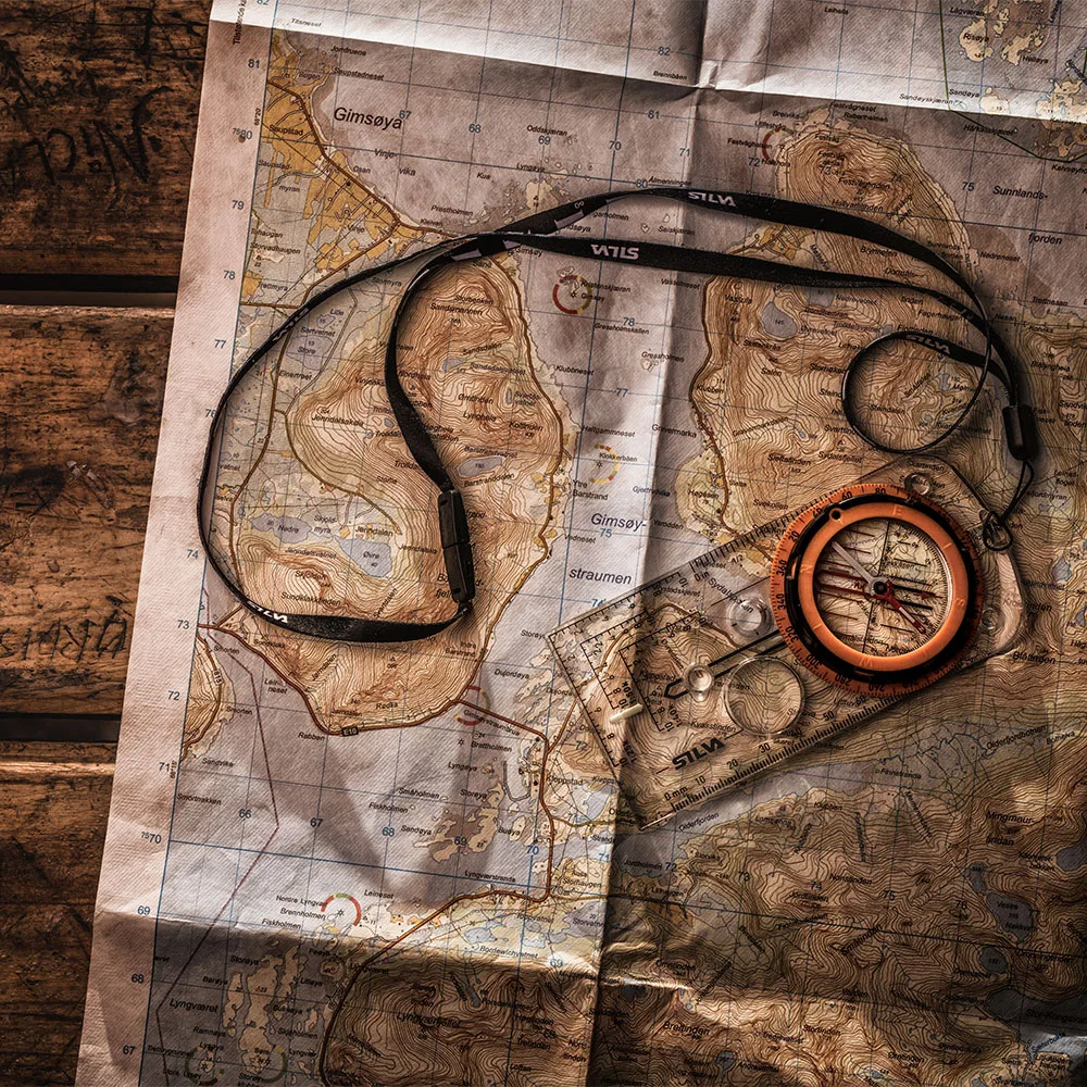 Silva Kompass Expedition på en karta.