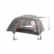 en öppen Big Agnes Copper Spur HV UL2 mtnGLO kupoltält för 2 personer