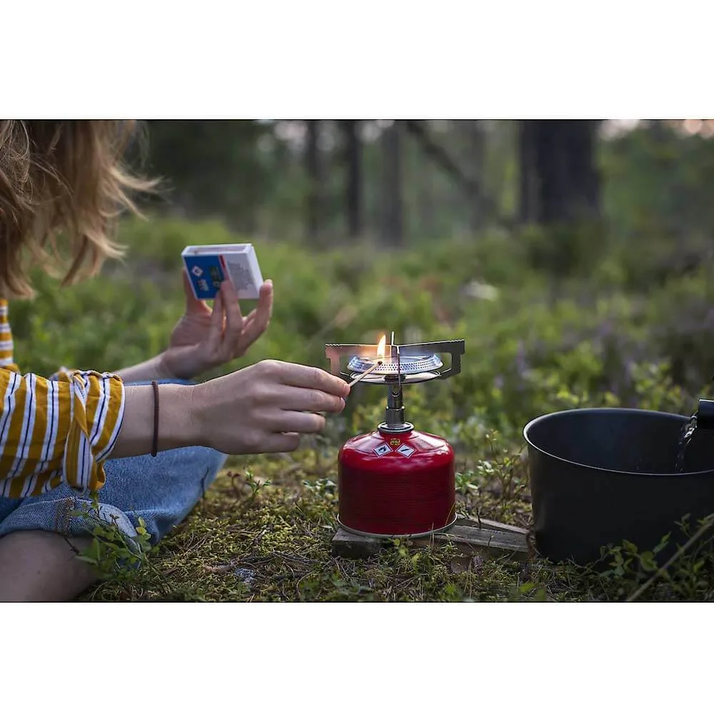 Primus Mimer Stove gasolkök används i naturen.