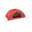 Roströd campingtält från Marmot Vapor 2P för två personer.