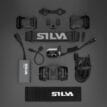Många tillbehör till pannlampa Cross Trail 7XT från Silva.