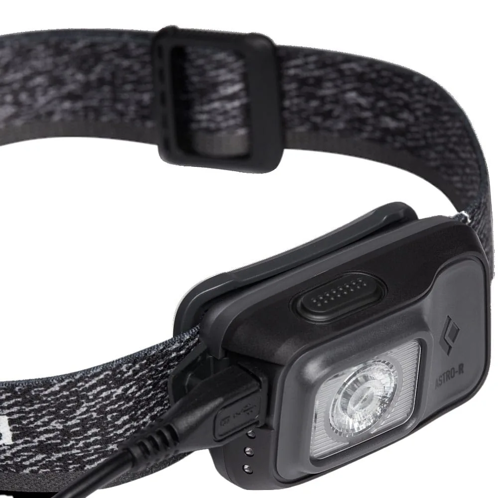 Bekväm pannlampa från Black Diamond Astro 300-R.