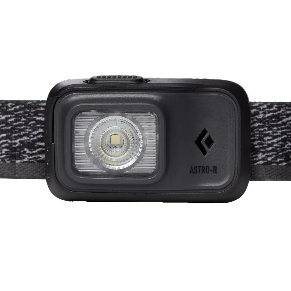 Lättanvänd och vattentät pannlampa från Black Diamond Astro 300-R.