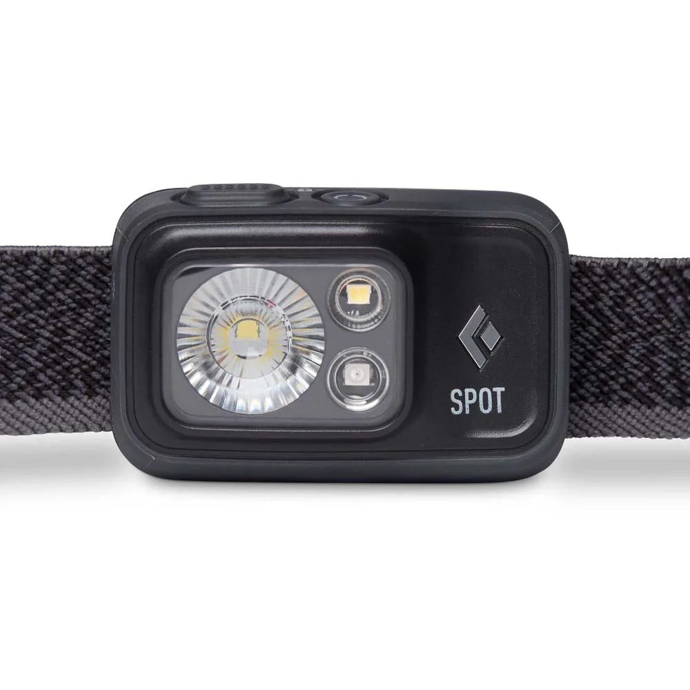 En praktisk Black Diamond Spot 400 pannlampa med 400 lumen