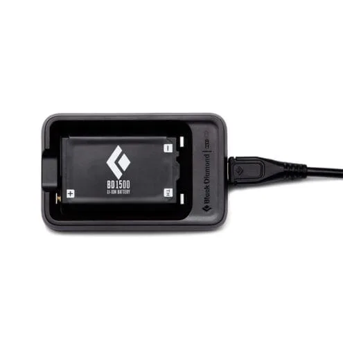 Uppladdningsbart batteri från Black Diamond med 1500 mAh.