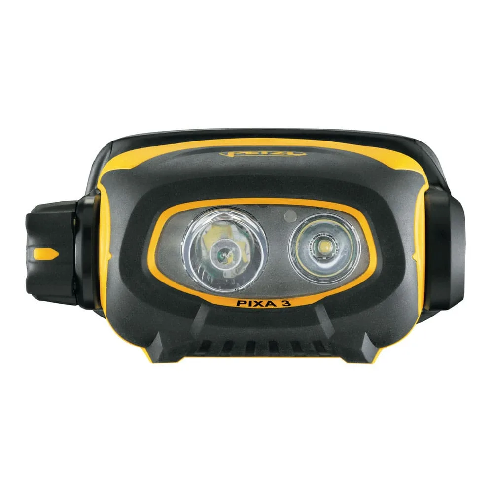 Tre ljuslägen med Pixa 3 från Petzl.