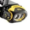 Tålig pannlampa som drivs med AA batterier från Petzl Pixa 3.