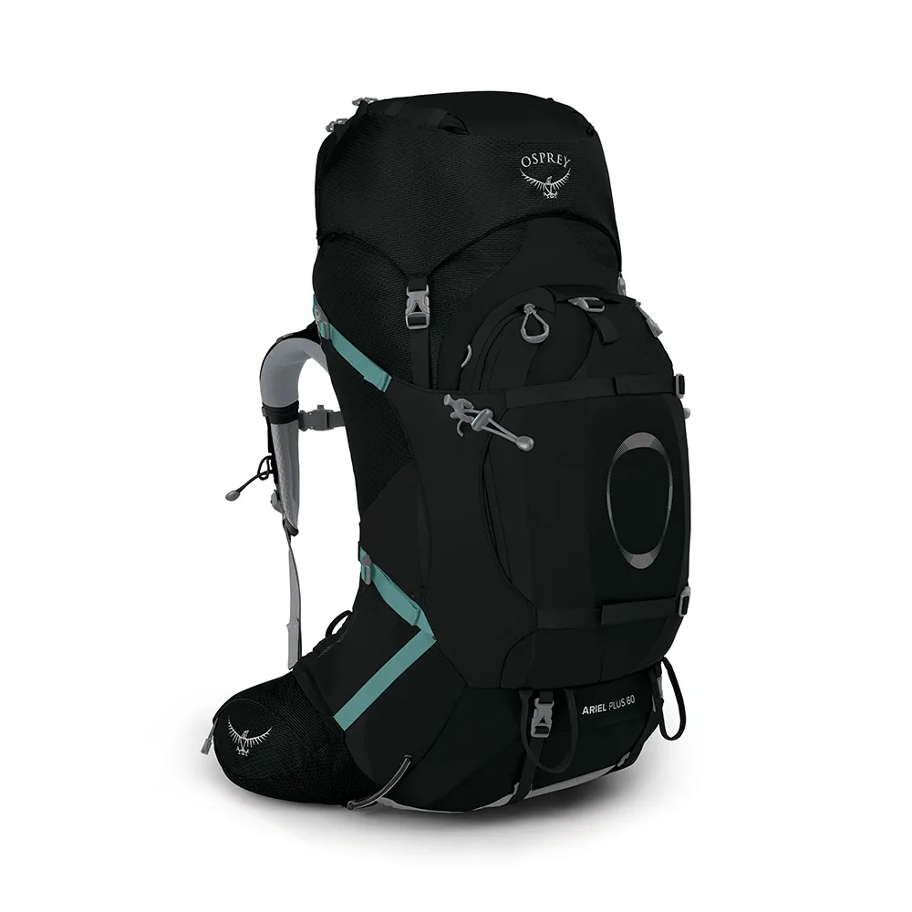 Osprey Ariel Plus 60 ryggsäck i färgen svart