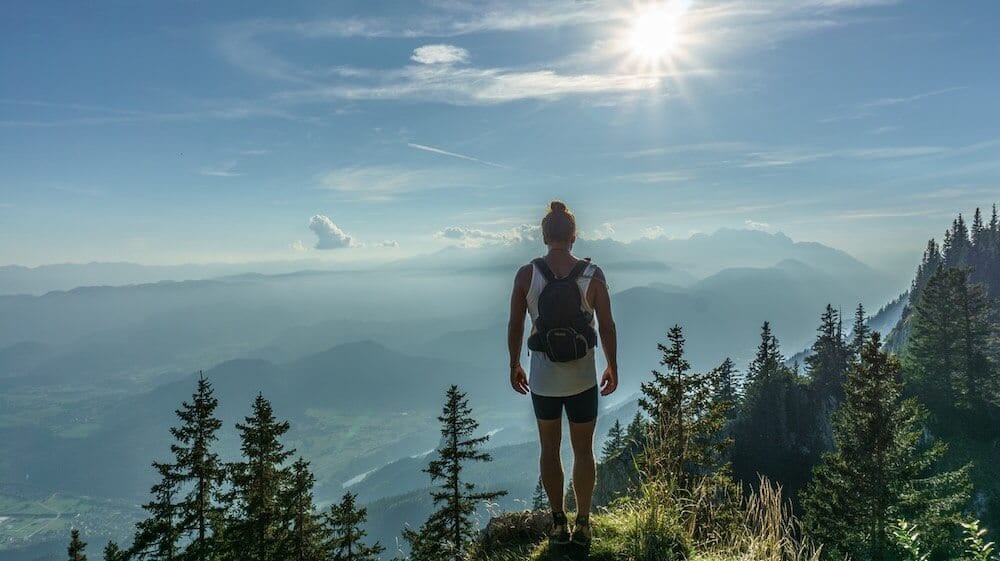 Hur stor ryggsäck ska man ha för vandring?