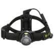 Stark pannlampa från Ledlenser NEO10R i färgen svart.