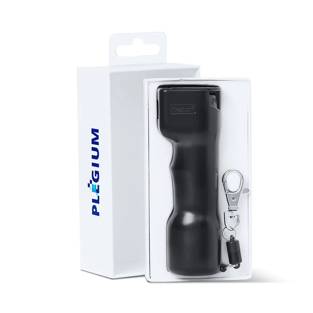 Försvarsspray från Plegium Combo i paketering.