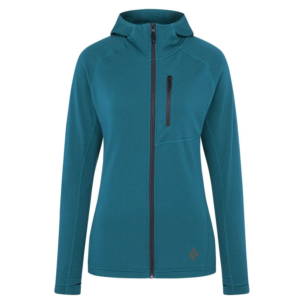 Bekväm fleecetröja från Coefficient Fleece Hoody med kroppsnära passform.