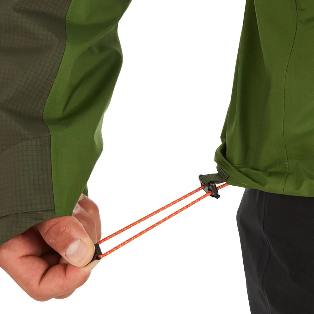 Närbild på Mitre Peak Jacket.