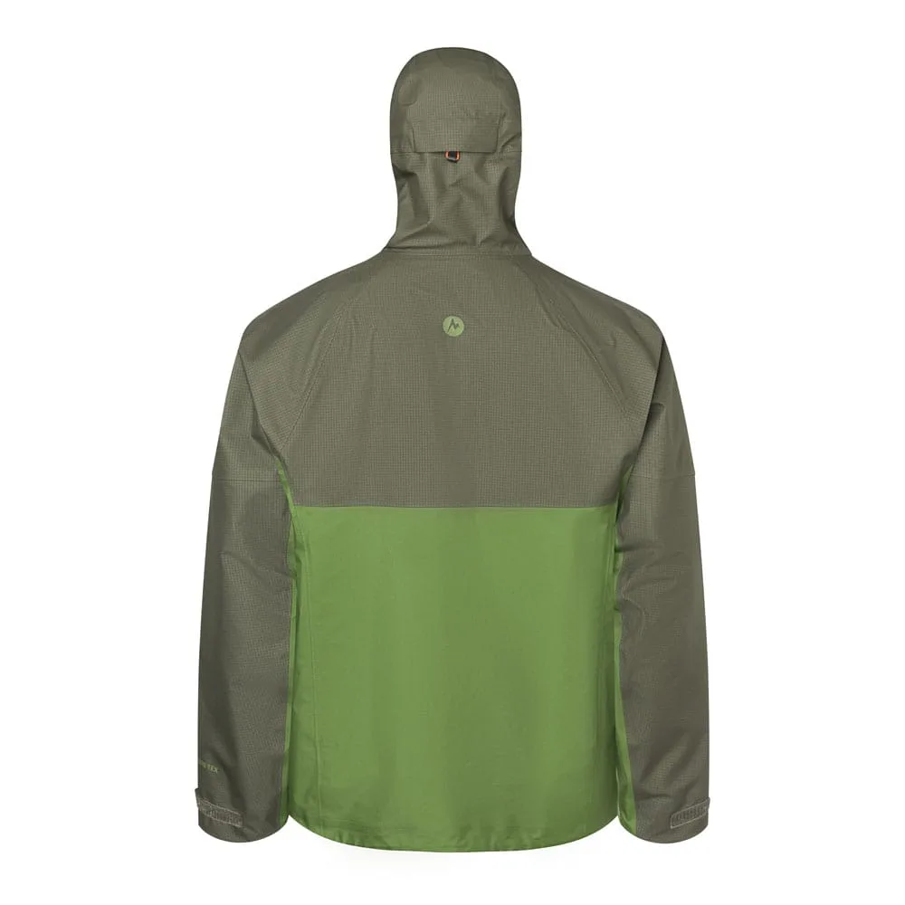 Baksidan av Mitre Peak Jacket för herr från Marmot.