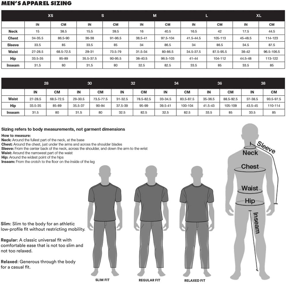 Storleksguide herr black diamond