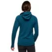 Baksidan av Coefficient Fleece Hoody från Black Diamond.