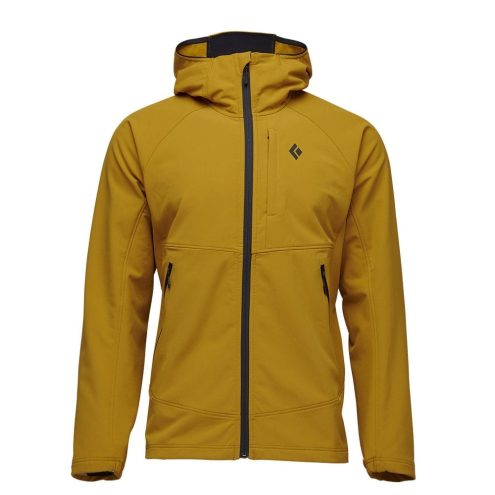 Fleecejacka för herr från Black Diamond Element Hoody i färgen Amber.