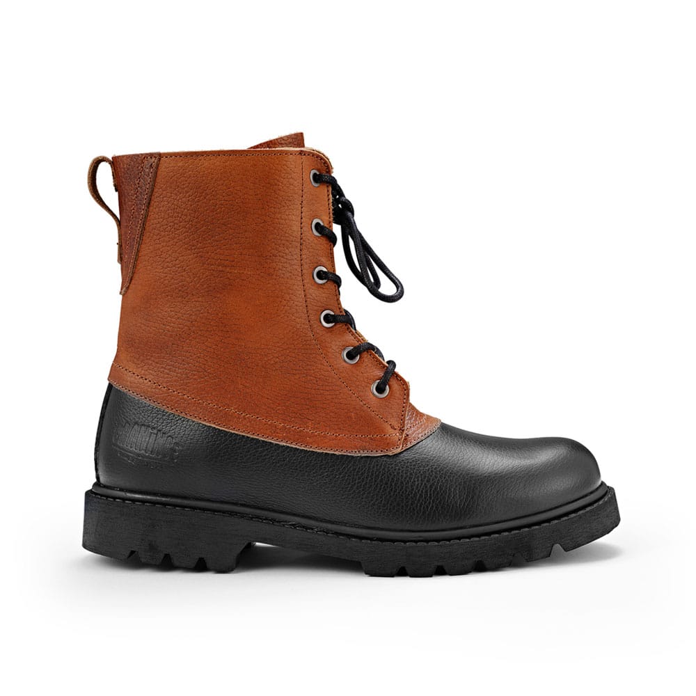 Graninge Bred Fodrad kängor (unisex) - Black/Tan, 36