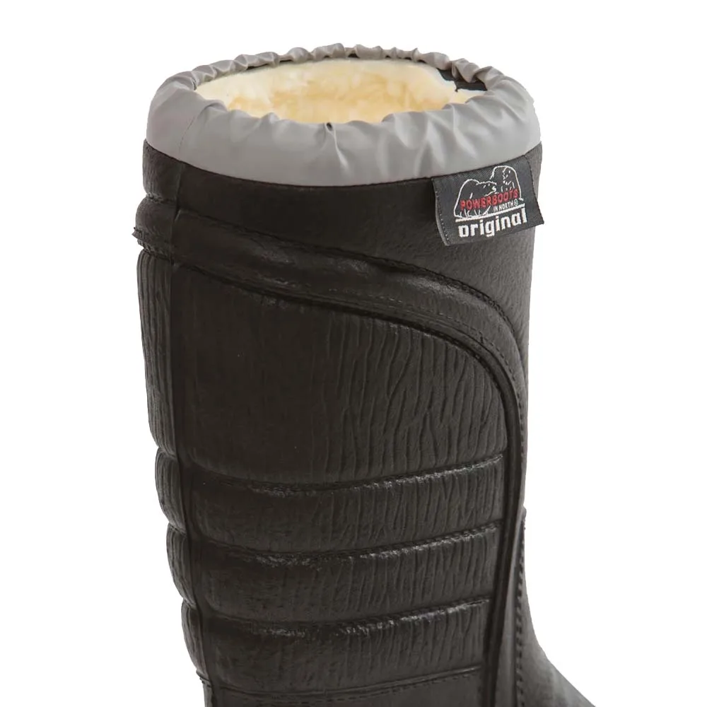 närbild på skönt foder av Powerboots Original High – Hög vinterstövel