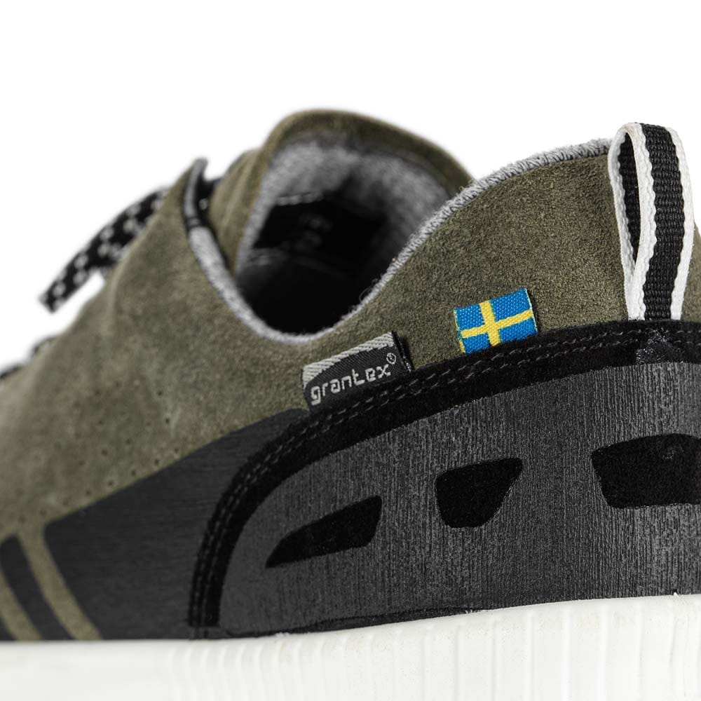 Närbild på Graninge Linsell bekväm fritidssko.