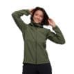 Element Hoody fleecejacka för dam med elastisk luva som passar under klätterhjälmen