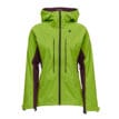Dam jacka i färgerna Aloe/Blackberry från Black Diamond Dawn Patrol Hybrid Shell.
