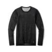 Varm underställströja i svart med Intraknit Merino 200 Crew för herr från Smartwool.