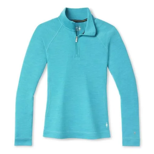 Ljusblå underställströja för dam från Smartwool Merino 250 Base Layer Crew.