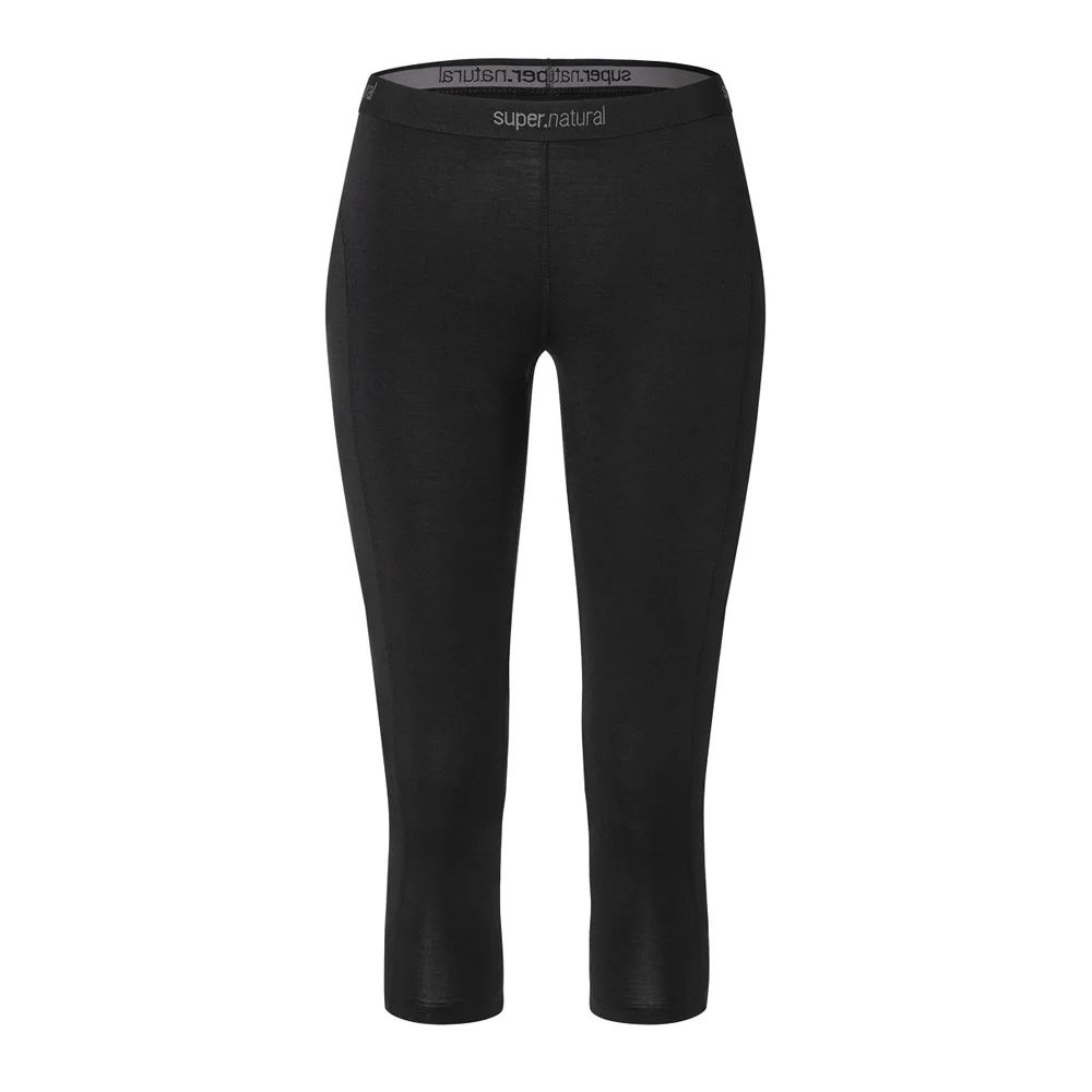 Super.natural varma underställ för dam med Base 3/4 Tight 230 i färgen svart.