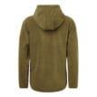 Baksidan av Damjacka i fleece från Tretorn Tech Fleece Hood storlek i färgen olive för dam.