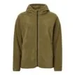 Vattenavvisande fleecejacka i färgen olive från Tretorn Tech Fleece Hood.