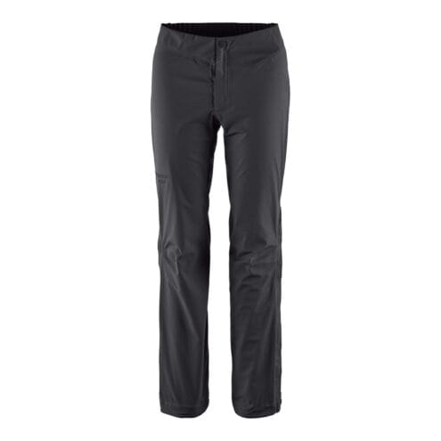 Framsidan av vattentäta överdragsbyxor Asynja Pant W från Klättermusen.