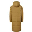 Padded coat i färgen ermine baksida