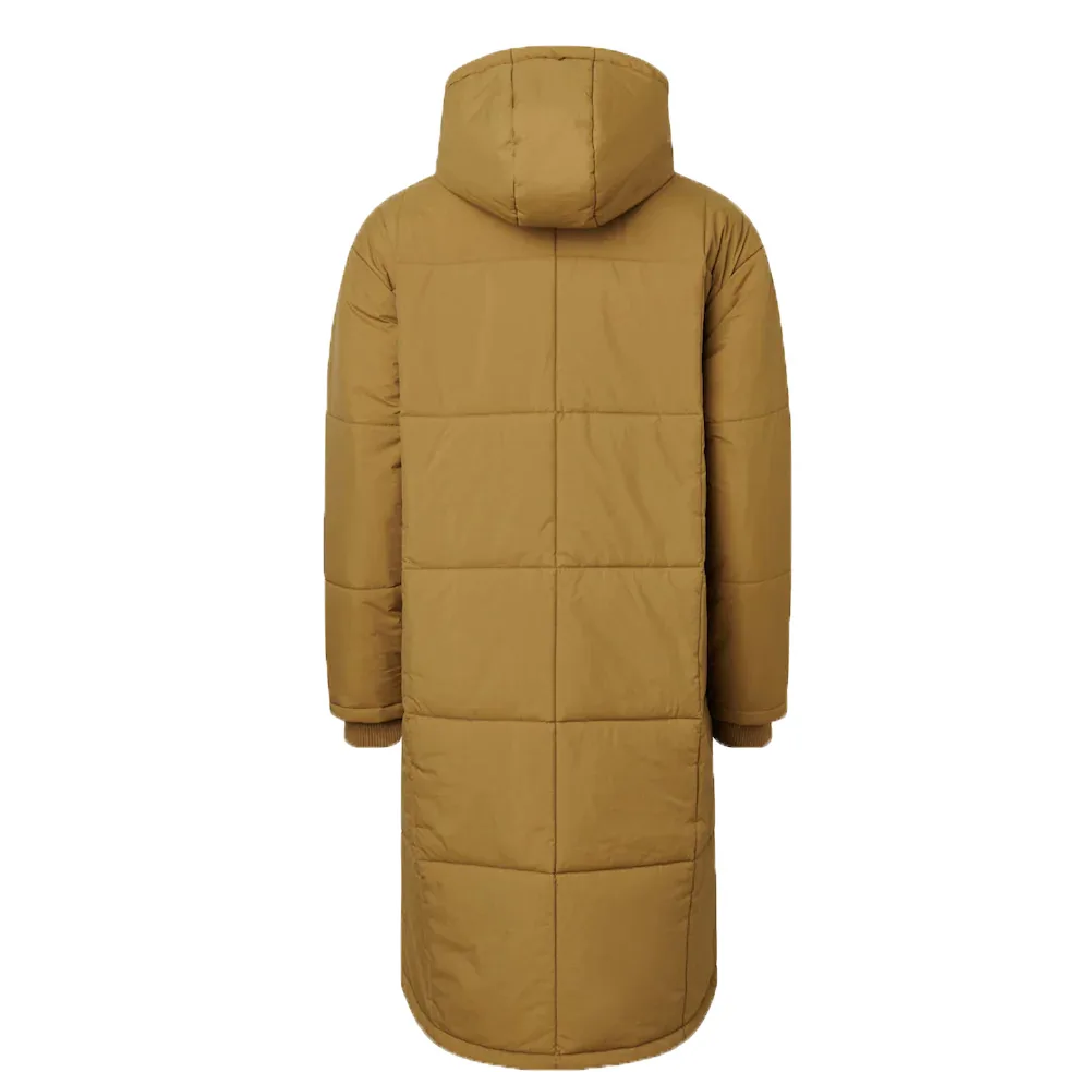 Padded coat i färgen ermine baksida