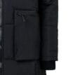 Närbild på Tretorn Padded Coat med rymlig ficka.