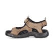 Bekväm herrsandal från Ecco i beige, till vänster