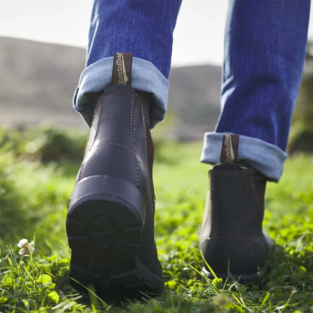 Baksida av Blundstone 500 boots (dam / herr / unisex)