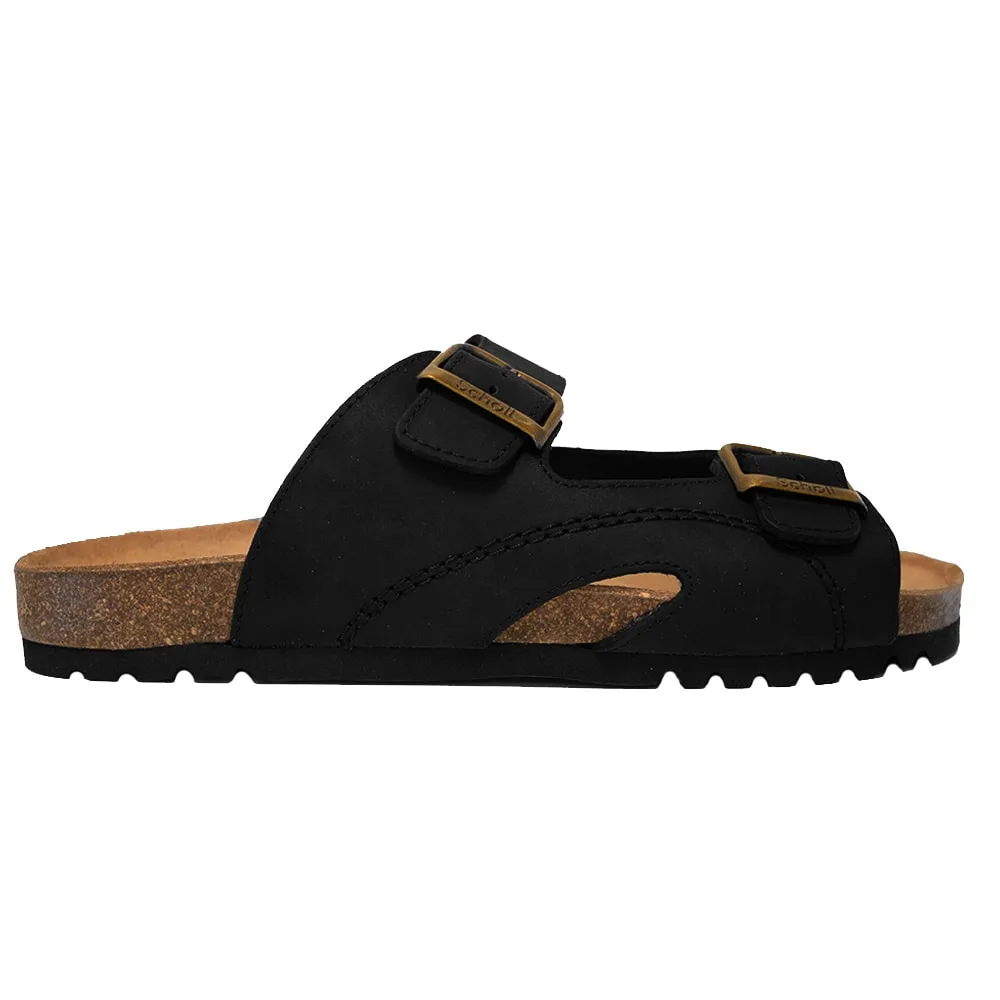 Scholl Moldava sandal i svart för herr