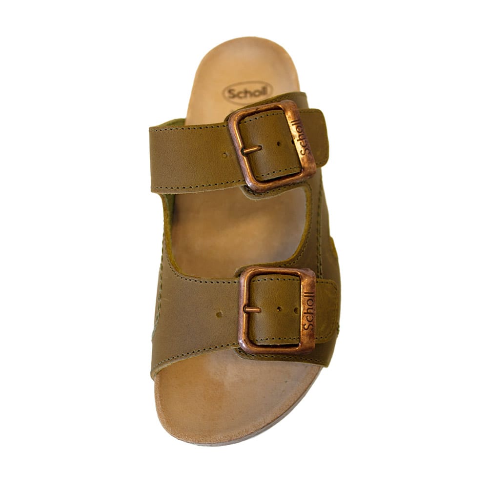 Scholl Moldava sandal i färgen olive