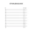 Storleksguide Tretorn Scout S