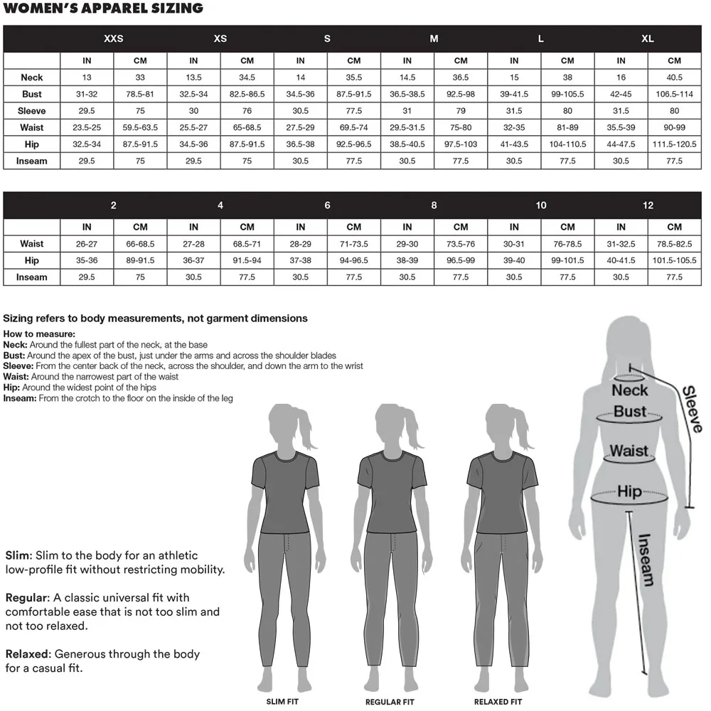 Storleksguide dam black diamond