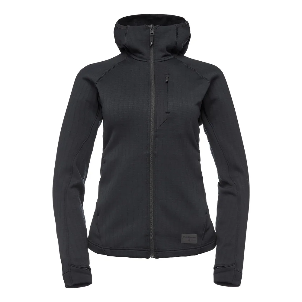 Varmt mellanlager från Black Diamond Factor Hoody svart