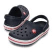Vinlar från fram och baksida på Crocs Toddler Crocband Clog (barn).