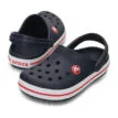 Vinlar från fram och baksida på Crocs Toddler Crocband Clog (barn).
