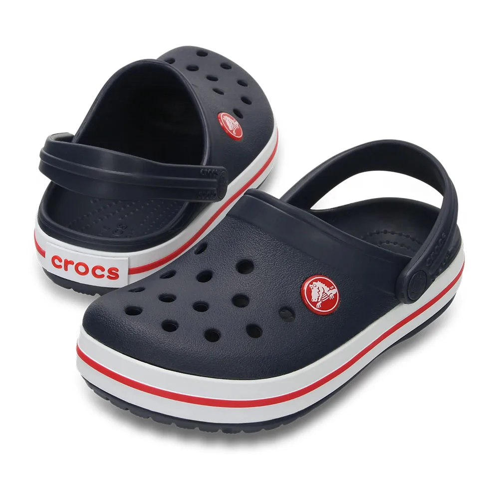 Vinlar från fram och baksida på Crocs Toddler Crocband Clog (barn).