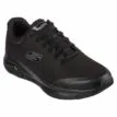 Bekväma promenadskor från Skechers Men's Arch Fit i färgen svart