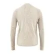 Baksidan av Klättermusen Snotra LS Sweater i färgen beige