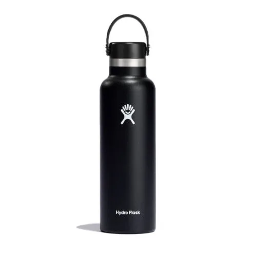 Hydro Flask Hydration Standard Mouth flaska 21oz i färgen svart