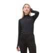 Röhnisch Light Thermo Half Zip långärmad termotröja (dam) på modell framifrån