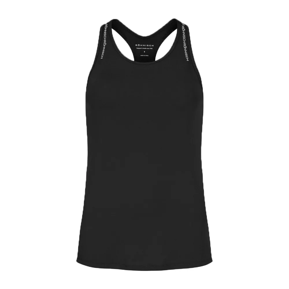 Röhnisch Logo Racerback (dam) i black